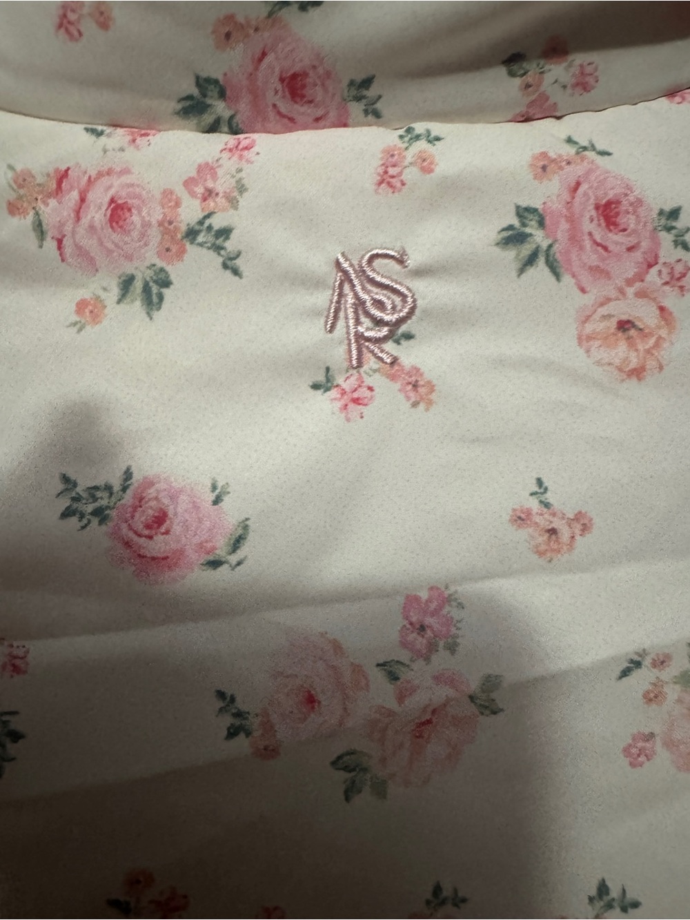 ASR Altar’d State Pink Floral Sherpa Zip up size XS - Picture 7 of 8